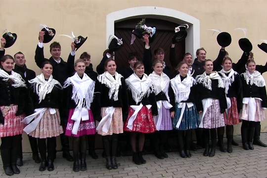 Blatnické hody s právem vedla letos dvojice stárků