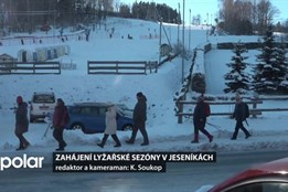V Jeseníkách zahájili zimní sezónu, v provozu jsou první dvě sjezdovky v Karlově