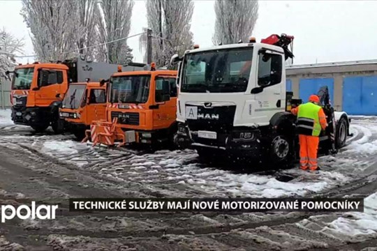 Technické služby mají nové motorizované pomocníky