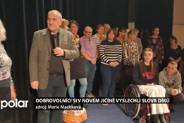 Dobrovolníci si v Novém Jičíně vyslechli slova díků