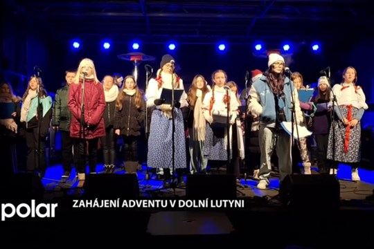 Advent v Dolní Lutyni začal jarmarkem a dětským vánočním kreativem