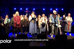 Advent v Dolní Lutyni začal jarmarkem a dětským vánočním kreativem