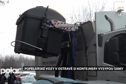 Popelářské vozy si kontejnery samy vysypou. Novinka se rozšiřuje po Ostravě