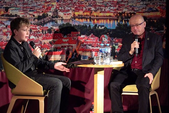 Tomáš Hrnčíř připravil svým vrstevníkům talkshow o zdraví