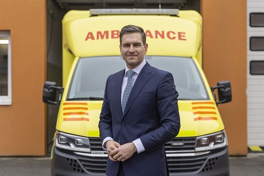 Nový ředitel krajské záchranky Jan Šebek Cholewa chce stavět hlavně na lidech