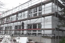 ZŠ U Haldy se modernizuje za provozu