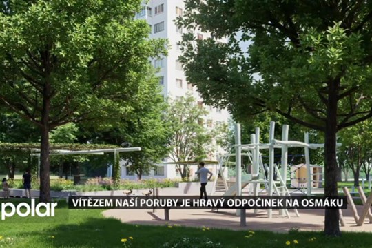 Vítězem Naší Poruby je Hravý odpočinek na osmáku. Autor může čerpat až 5 mil. Kč