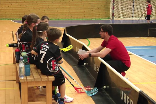 Vsetínský Lapač hostil florbalový turnaj přípravek 
