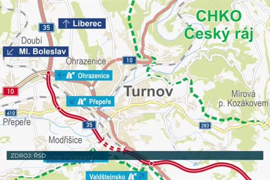 Jednání ohledně silnice I/35 stále pokračují