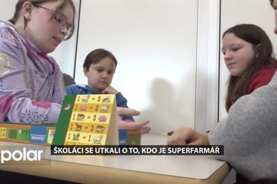 Školáci se s kostkou v ruce utkali o to, kdo je superfarmář