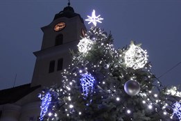 Rozsvícení vánočního stromu v Blatnici provázel kulturní program