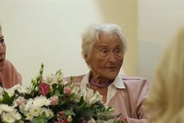 Paní Fabiánová z Liberce oslavila 100 let
