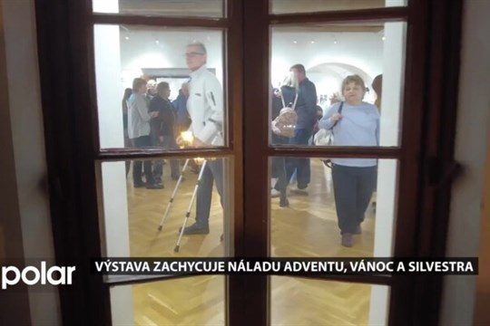Výstava zachycuje náladu adventu, Vánoc a Silvestra