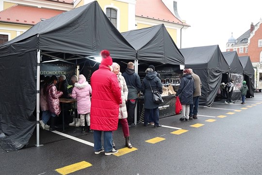 WoodTruck dílna zpestřila vánoční jarmark
