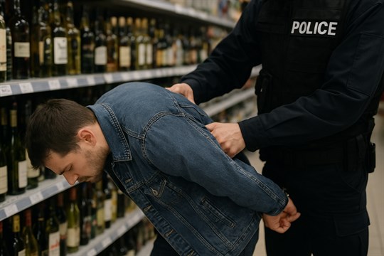 Notorický zloděj vyrazil na předmikulášský „nákup“. V obchodech ukradl zboží za více než 20 tisíc korun