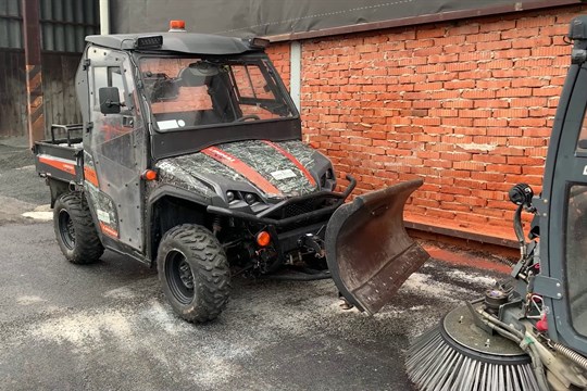 Vsetínské technické služby jsou na rozmary letošní zimy připravené