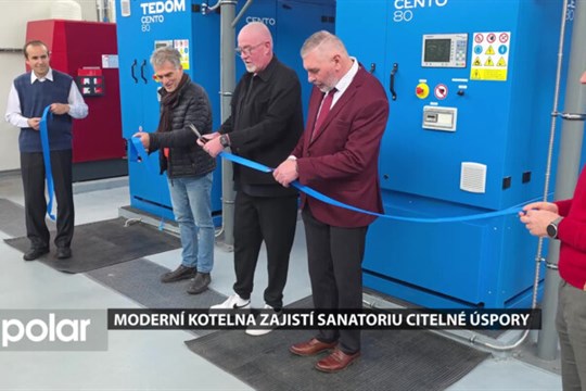 Moderní kotelna s kogeneračními jednotkami zajistí jablunkovskému sanatoriu citelné úspory