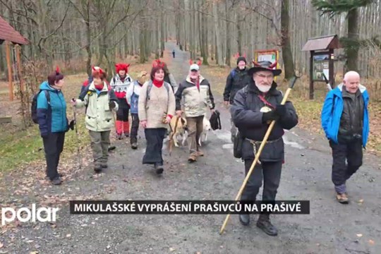 Král Viluš I. vyrazil na MikuLašské vyprášení prašivců na Prašivé