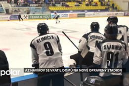 Hokejisté AZ Havířov se vrátil domů na nově opravený stadion