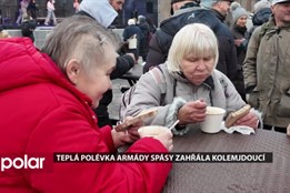 Předvánoční polévka Armády spásy pomáhá lidem v nouzi