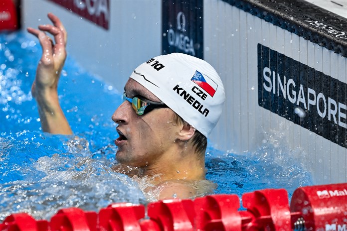 Miroslav Knedla si na mistrovství Evropy doplaval pro stříbro! Ke zlatu chyběla setina