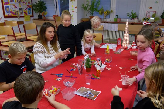 ZŠ a MŠ Větrná spolu se SRPŠ Fénix uspořádaly tradiční Adventní dílničky