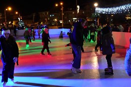 Na kluzišti se druhou adventní sobotu konala Mikulášská diskotéka