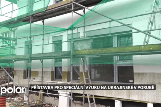 V Porubě modernizují školu na Ukrajinské ulici, přinese lepší podmínky pro děti se speciálními vzdělávacími potřebami