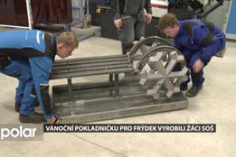 Žáci SOŠ Frýdek-Místek vyrobili pokladničku pro Vánoční sbírku