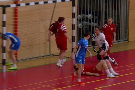 Halový fotbalový turnaj ovládly ženy z Myjavy