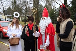 Mikulášská družina zavítala také do hodonínské nemocnice