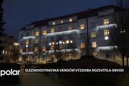 Slezskoostravská vánoční výzdoba rozsvítila obvod, na konci týdne se rozsvítí i vánoční stromy
