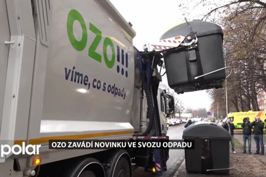 OZO zavádí novinku ve svozu odpadu. Projekt zkouší pilotně v Ostravě-Jihu