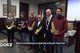 Město poděkovalo dárcům vzácné tekutiny