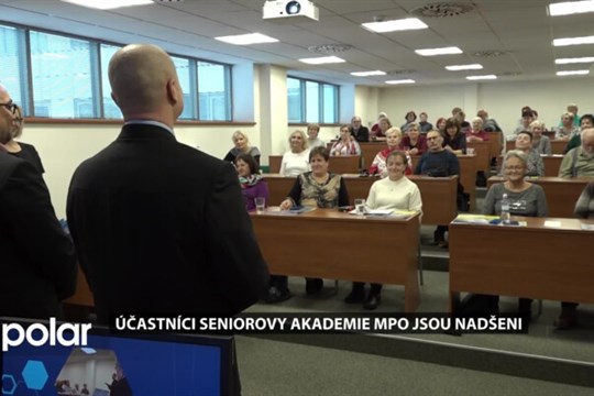 Další ročník SeniorOVY akademie končí. Účastníci jsou nadšeni