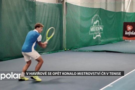 V Havířově se opět konalo MČR v tenise mužů a žen