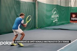 V Havířově se opět konalo MČR v tenise mužů a žen
