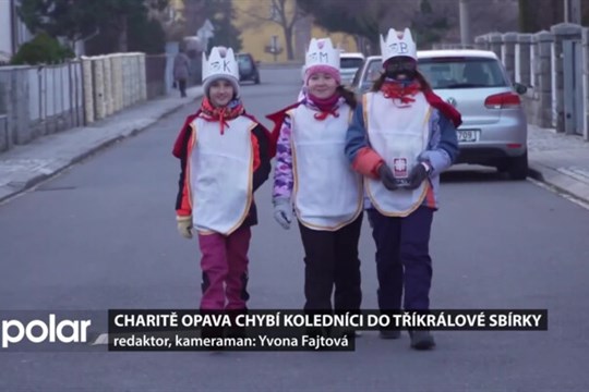 Charita Opava hledá koledníky do Tříkrálové sbírky. Chybí na tři desítky skupinek