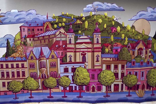 Šternberk má nový originální betlém. Místo tradičních postav vynikají i městské dominanty