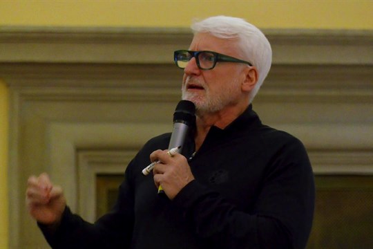 Marian Jelínek na holešovském zámku odkoučoval dvě přednášky