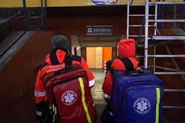 Hokejový zápas ve Zlíně se změnil v boj o život. Fanoušek měl srdeční zástavu