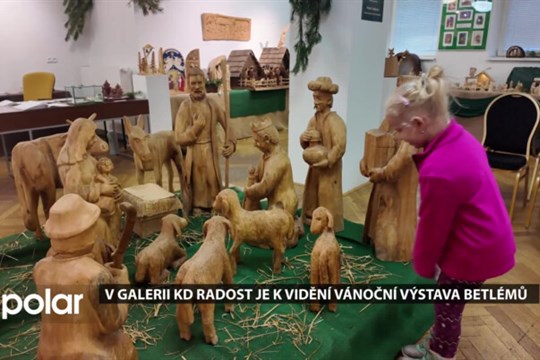 V Galerii KD Radost je k vidění vánoční výstav betlémů