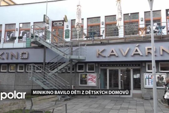 Minikino v centru Ostravy bavilo děti z dětských domovů