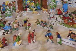 Za zpěvu koled otevřeli na Starém kvartýru výstavu betlémů