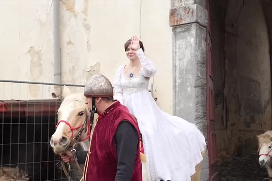 Zákupský zámek hostil Popelčiny Vánoce