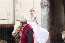 Zákupský zámek hostil Popelčiny Vánoce