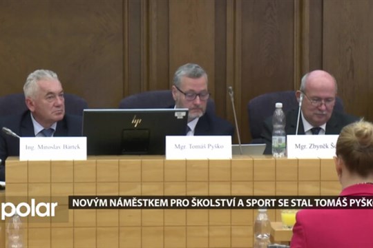 Novým náměstkem primátora Frýdku-Místku se stal Tomáš Pyško