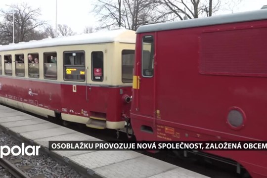 V Osoblaze slavnostně zahájila provoz Úzkorozchodná dráha s novým provozovatelem