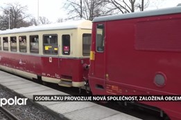 V Osoblaze slavnostně zahájila provoz Úzkorozchodná dráha s novým provozovatelem