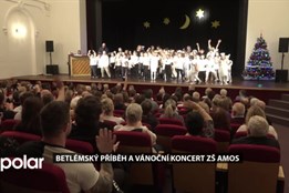 Vánoční příběh pro školy, školky i veřejnost v městském divadle sehrála místní ZŠ Amos